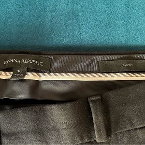 Banana Republic black Avery pants, size 10